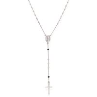 Collana Amen Donna Rosari in Argento CRO25BSN - CRO25BSN